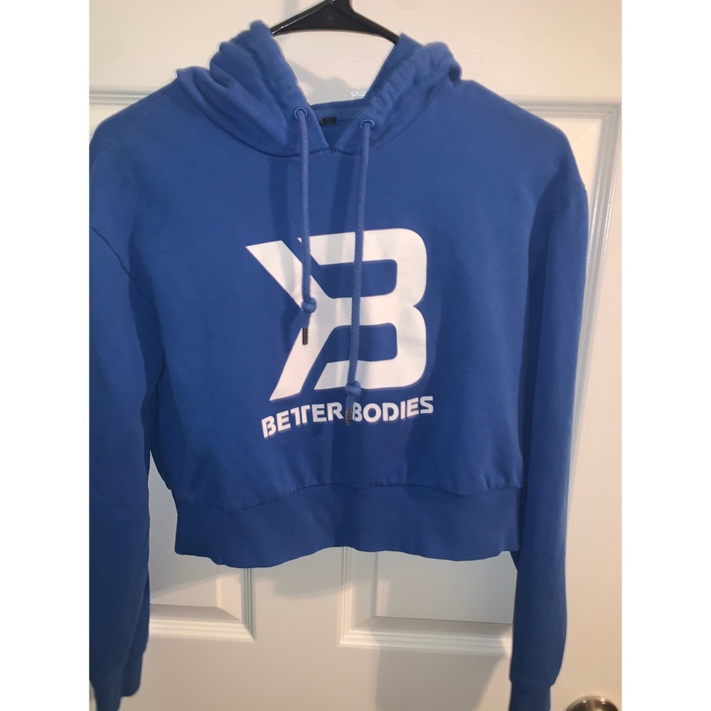 Better bodies cropped hoodie